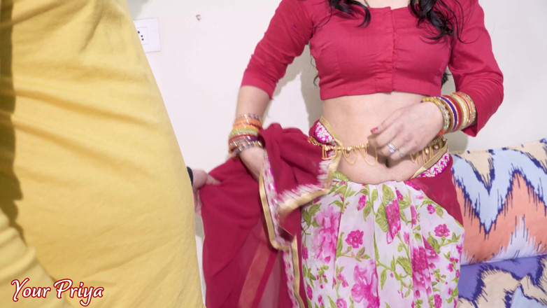 Your Priya: Devar Ripped off the Legging for Fucking the Tight Ass
