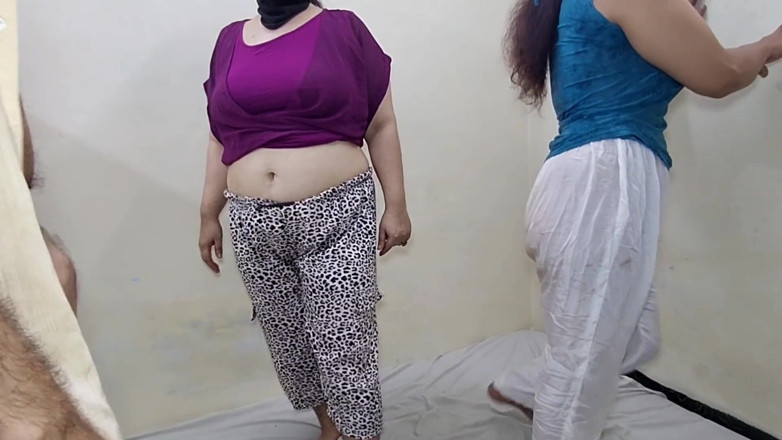 Netu: Unique Threesome Anal Fucking of Mother-in-law (saas) and Wife, Indian Rough...