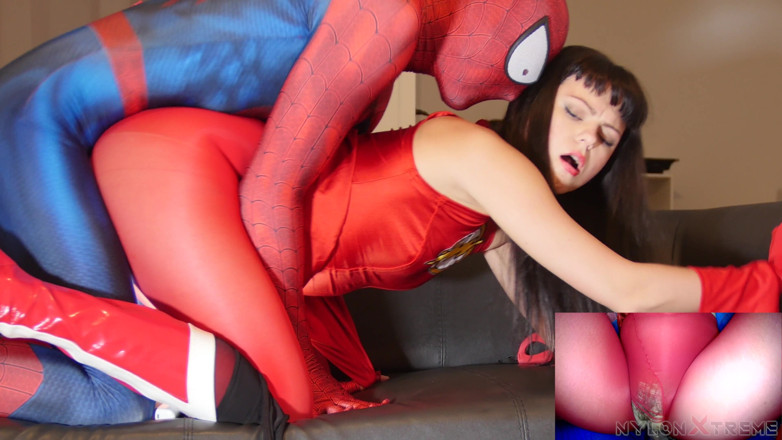 Nylon Xtreme: Sonya Durganova Flash Red Nylon