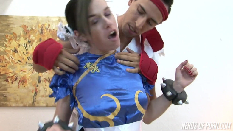 Nerds Of Porn: Skeet-vechter een nerds van pornogame