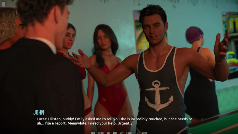 3D Cartoon Porn: Dominos Beach 22 - Nikki ने अपने लाइफगार्ड आजमाने की जीत के बाद जॉन को आधी रात की पार्टी में आमंत्रित किया