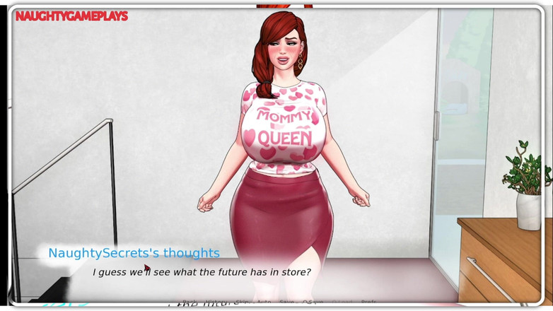 Naughty gameplays: Horny Housewife Hugs Tenant with Her Huge Breast - Divine Heel 05...