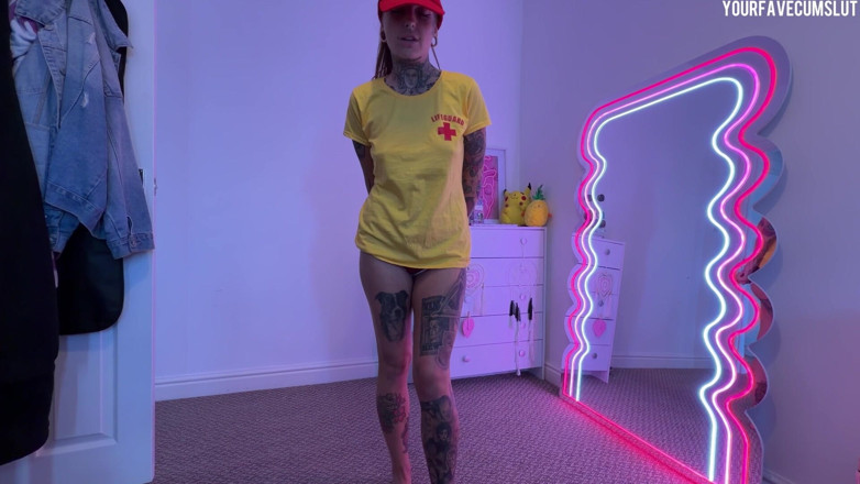 Yourfavecumslut: Roleplay penjaga pantai cock and ball cbt