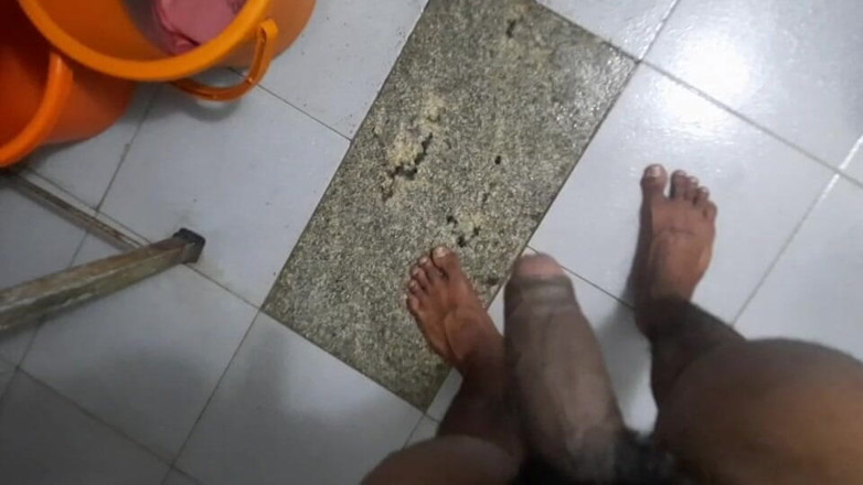 Wheyincognito: Boy Masterbating in the Bathroom Like a Slut