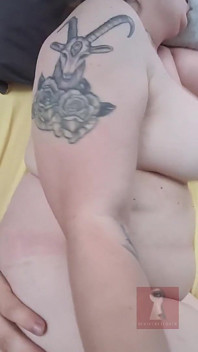 Was Reading Dirty Messages… Ended up Getting Creampied in Our Bed