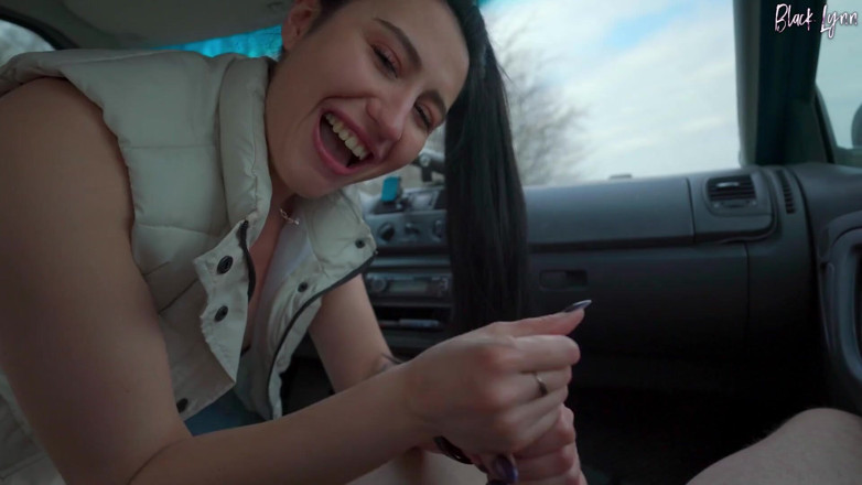 YSP Studio: Quickie-auto-blowjob und spermaschlucken