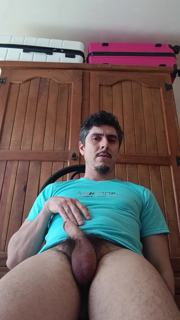 TabascoJake: Masturbating My Big Cock to Videos