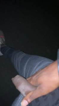Morning Run Freeballing and Cum
