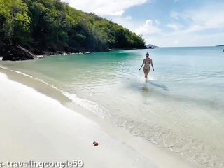 Dream Justin: Юная девушка на свидании и трахается с незнакомцем на пляже, пляжный секс, трахаю мою жену, неверную жену, шлюшка подростковая девушка,