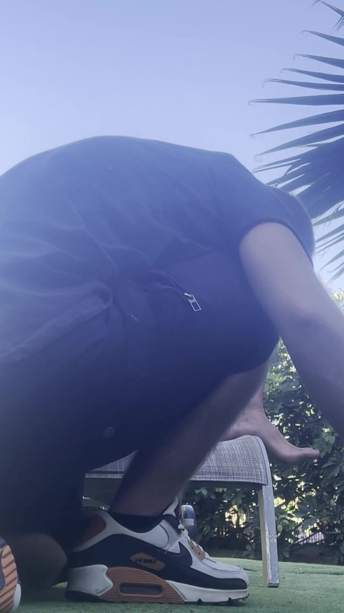 LadyAna: Anal Gape Teen Outdoor Risky
