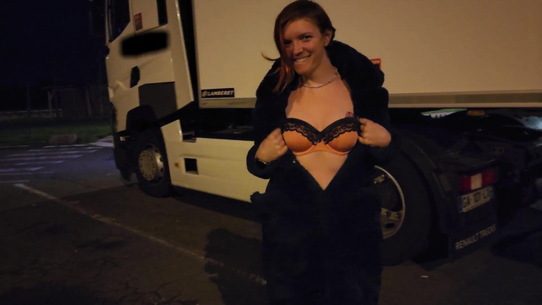 Sexymarghot: I fuck with a truck driver on a motorway rest...