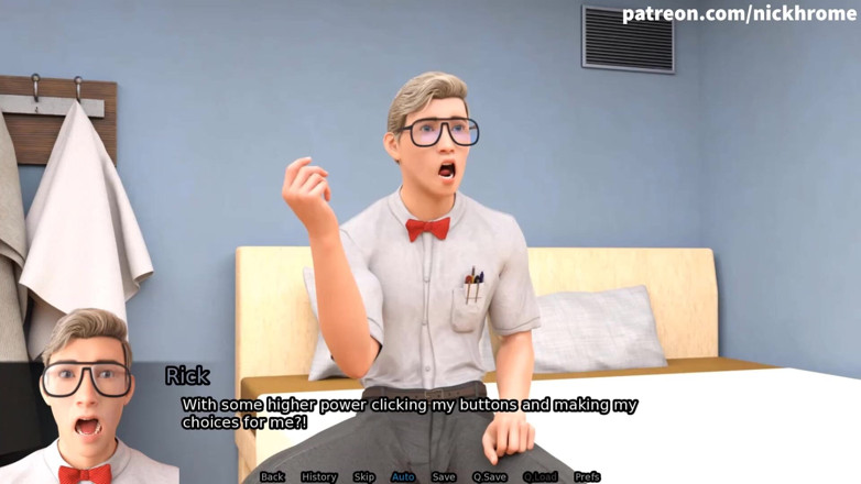 Visual Novels: Sexbot - Hot MILF Jerking off in My Room