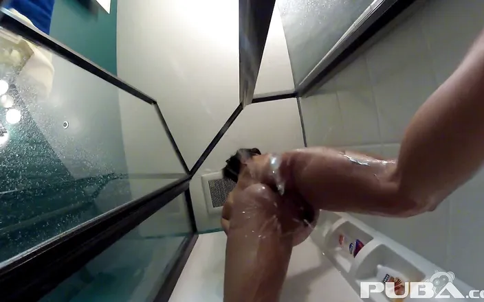 PUBA Solo: MILF Kirsten Price showers with an underwater camera