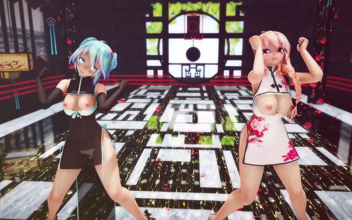 Mmd anime girls: MMD R-18 Аниме-девушки сексуально танцуют, клип 228