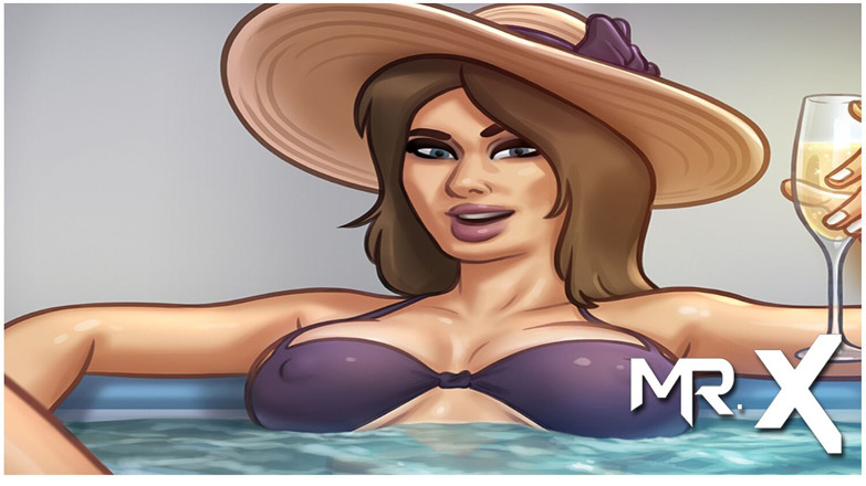 Mr Studio X: SummertimeSaga - Man Dancing near the Jacuzzi for a Beautiful Girl