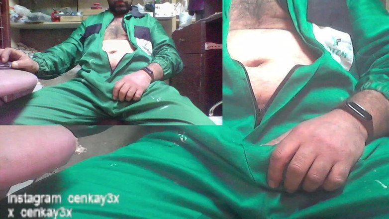 CenkAy: Папочка играет со своим большим хуем