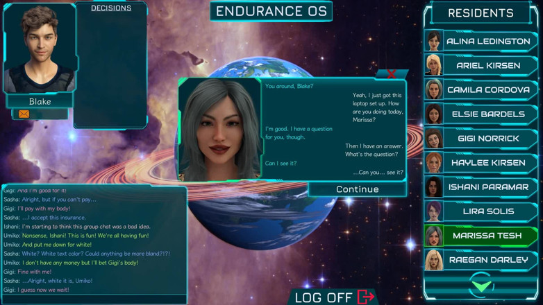 Dirty GamesXxX: Stranded In Space: hot girls sending nude pics. Ep.12
