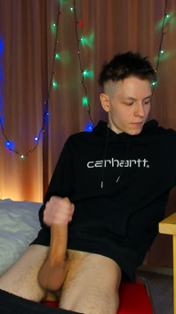 Young Stud's Ecstatic Cum-filled Finish