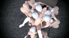 Fggb Japanese Girl Gangbanged and Strap on Fucked by Elves