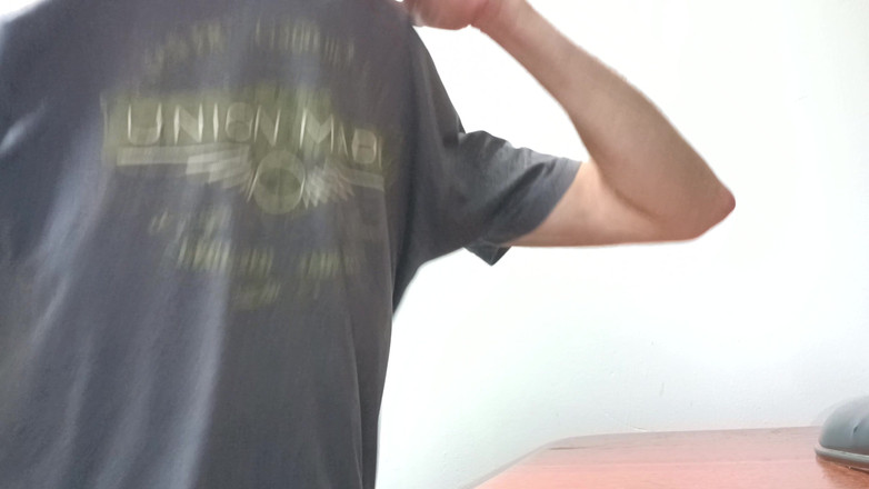 Rockardglans: 대물 자지 흔드는, Edging, 책상에 질싸 정액 닫기 - Rockard Daddy