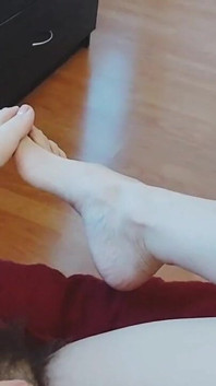 Rất nhiều lông, thủ dâm POV, thủ dâm ngón tay, môi âm hộ lớn, cực khoái rên rỉ
