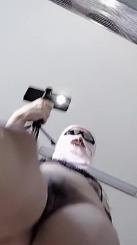 Sexy Naked Wife Prepares Food in the Kitchen