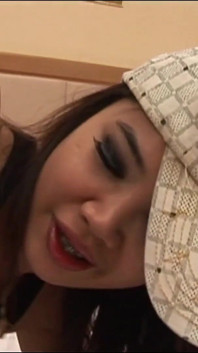 Asian Babe Shows up in High Heels, Gets Her Ass Licked and Pussy Fucked