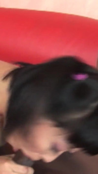 Blackie rules, szene-3, vollbusige asiatische sexarbeiterin liebt den großen schwarzen schwanz ihrer freundin