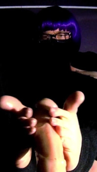POV 풋잡과 사정 레이븐 렛랩