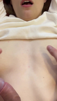 Sex in the Morning for Breakfast, Filled the Student's Pussy with a Lot of Sperm