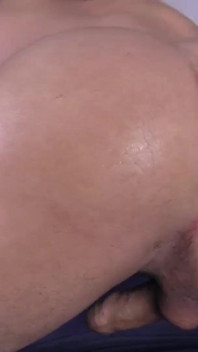 Hot Latino guy cums and pisses