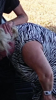 Pissing in Nature Fucked a Neighbor in Her Mouth and Filled It with Cum