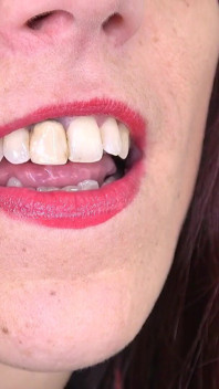 Boca fetiche clipe com Ali Bordeaux fullhd - Dentro da minha boca