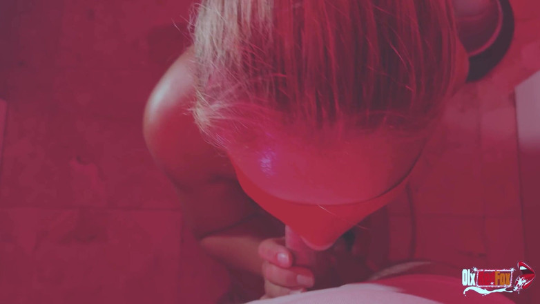 OlxRedFox: Smoking blowjob slut takes big cumshot in mouth