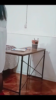 Private Teacher Has Sex in a Class at Her Best Friend's Stepson's House