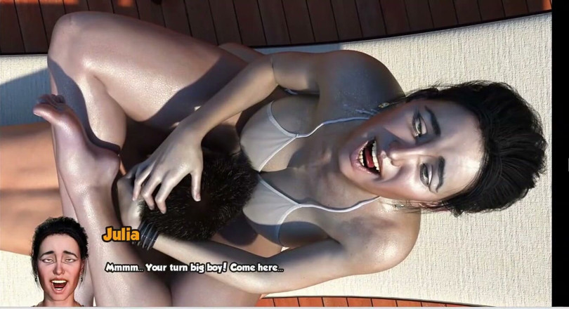 XXX Games Bunk: Area 69 - Gameplay - Roleplay - Wet Massage After Gym Workout - Pool Blowjob...