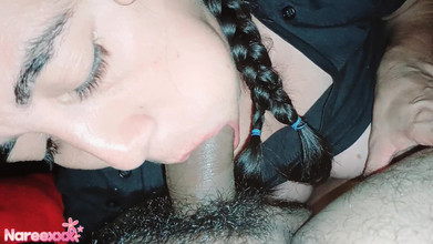 Naree hot: Blowjob yang baik kepada kawan saya, menelan semua susunya menikmati...