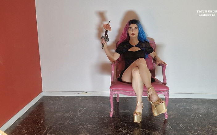 Faith Eros: Розривання пальців ніг - фетиш схрещених ніг, ігноруйте