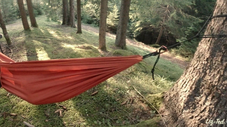 Lizandted: Sex auf der hängematte im wald