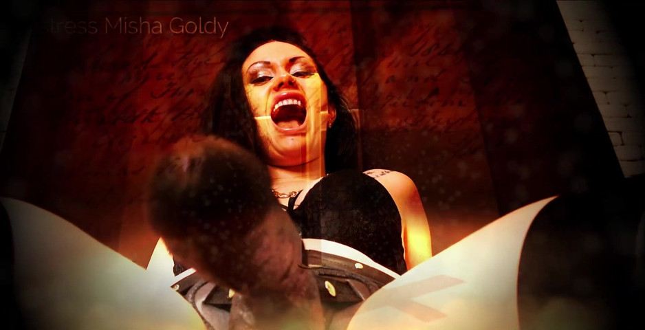 Today You Will Surrender to My Strapon Because This Is Your New God! From Today I Am Just Your God (Goddess Misha Goldy)