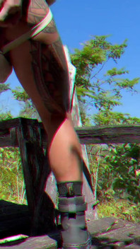 Lets Go for a Hike Outdoor and Public Dildo Session