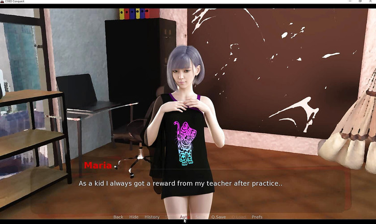 EroticKrisso: Coed 정복 - 그의 얼굴을 따먹는 그녀