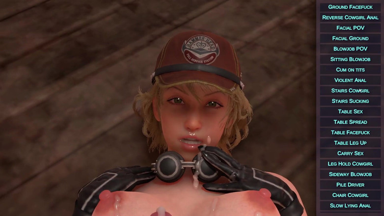 LewdArcade: True Facials - Cindy Aurum chơi trò chơi khiêu dâm [18+] Chơi...