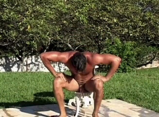 Bareback TV: Thick latino boy masturbation