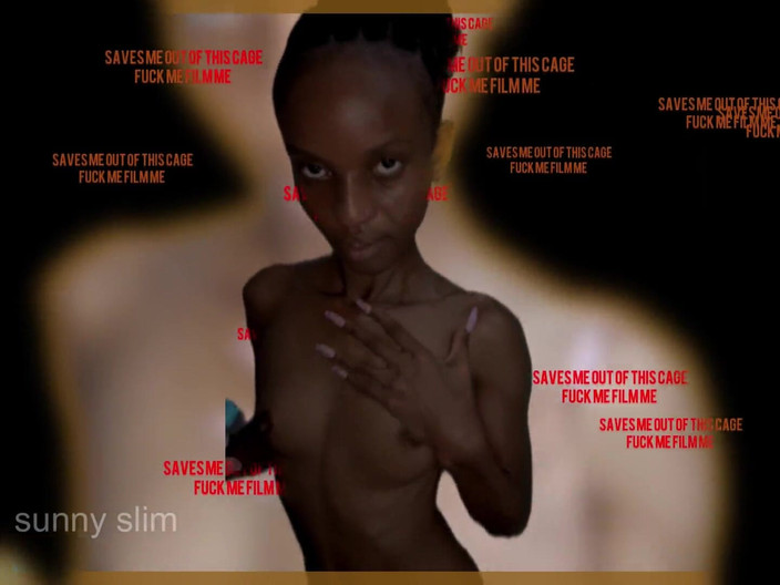 sunnyslimx: Sunny em uma gaiola