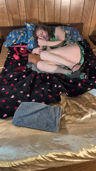 Playing with Her New Sex Toy and I Cum in Her Mouth!