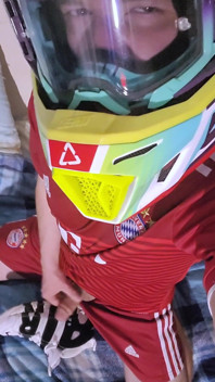 Young Football Player Jerks off and Cums on Sneakers
