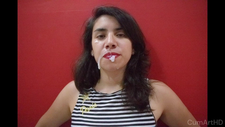 TheArtOfCum: Leche facial, compilación 1