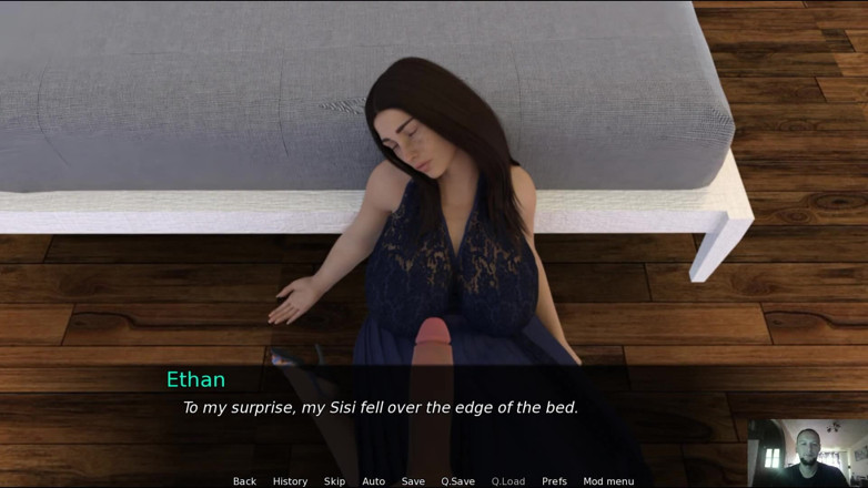 Sex game gamer: Сильный камшот на лицо - Между спасением и бездной