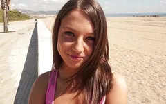 Petite teen enjoys getting fucked by a stranger